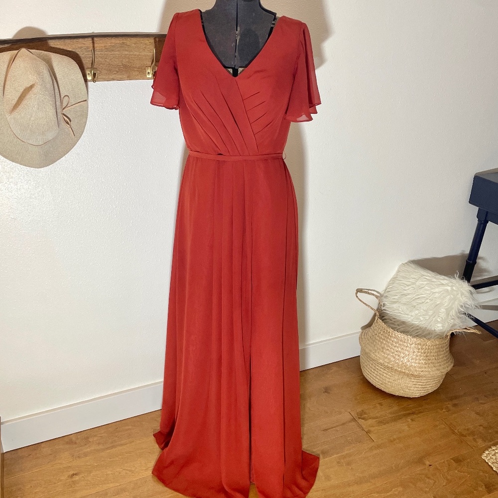 JJ's House Floor length Chiffon Dress